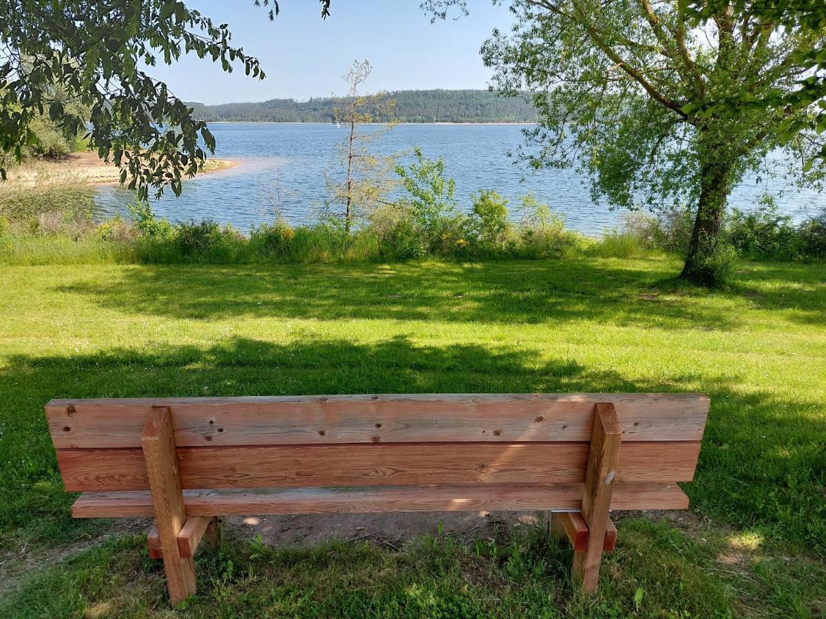 Ferienwohnung Brombachsee Ankerplatz Mit Sauna Bei Juliane Und Klaus 普莱因费尔德 外观 照片