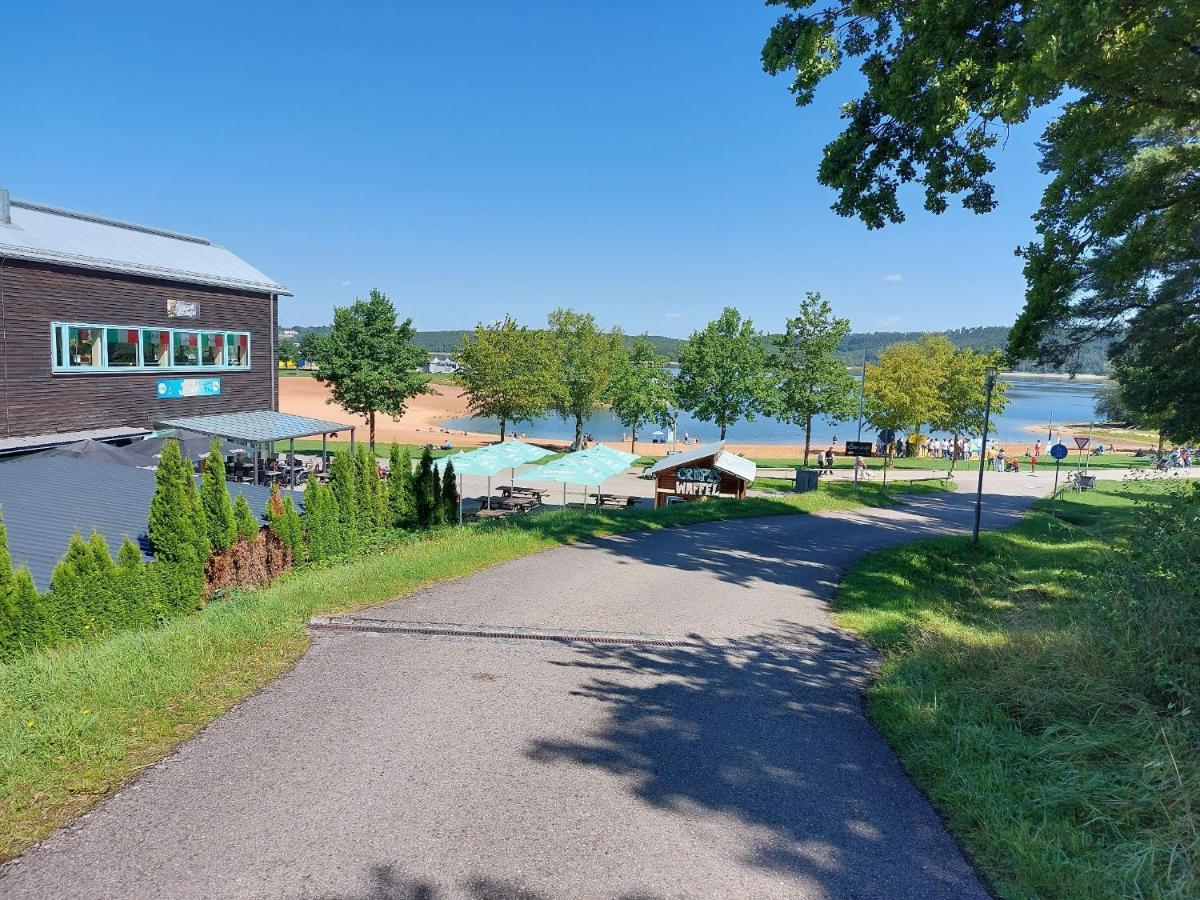 Ferienwohnung Brombachsee Ankerplatz Mit Sauna Bei Juliane Und Klaus 普莱因费尔德 外观 照片