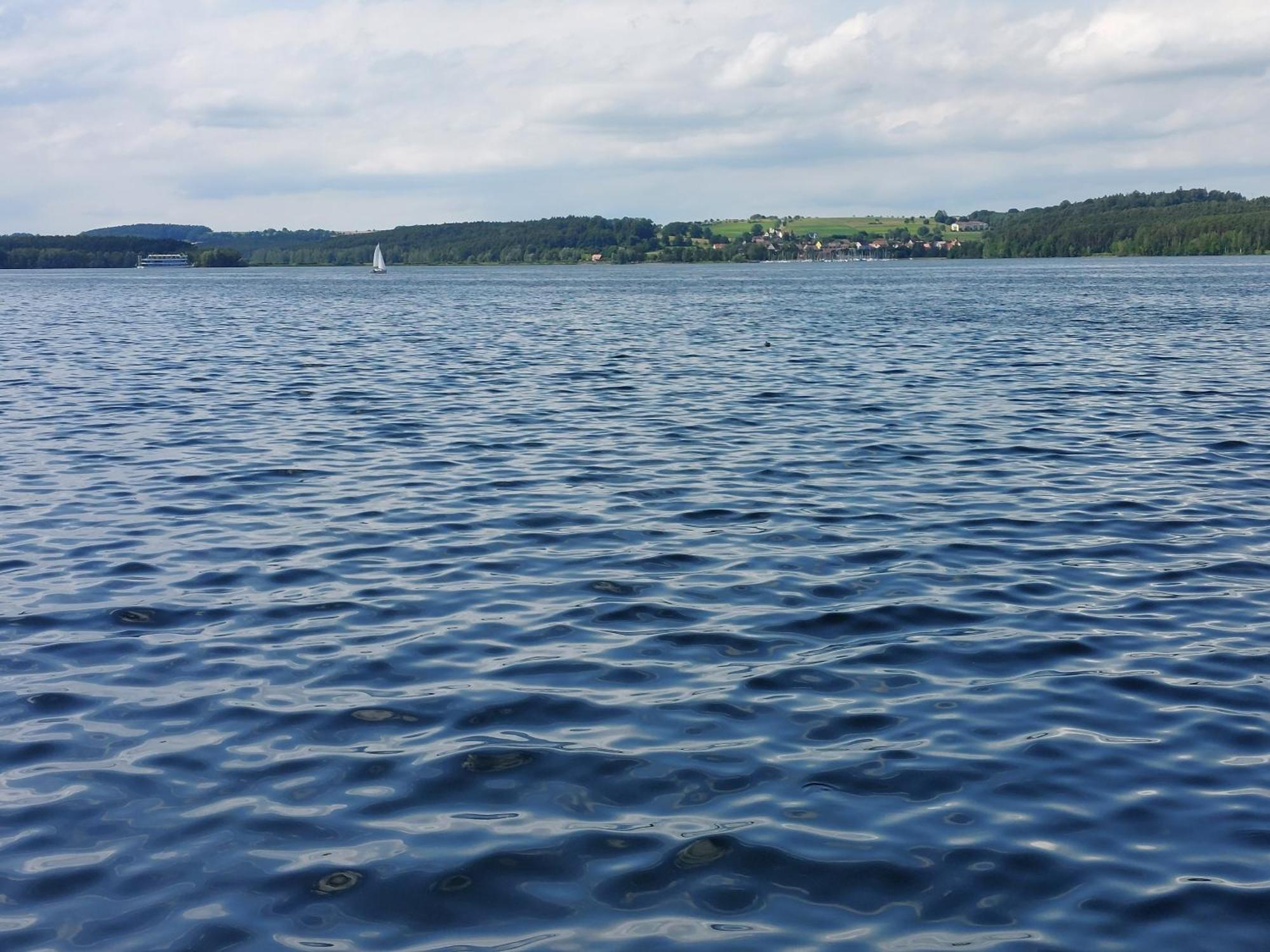 Ferienwohnung Brombachsee Ankerplatz Mit Sauna Bei Juliane Und Klaus 普莱因费尔德 外观 照片