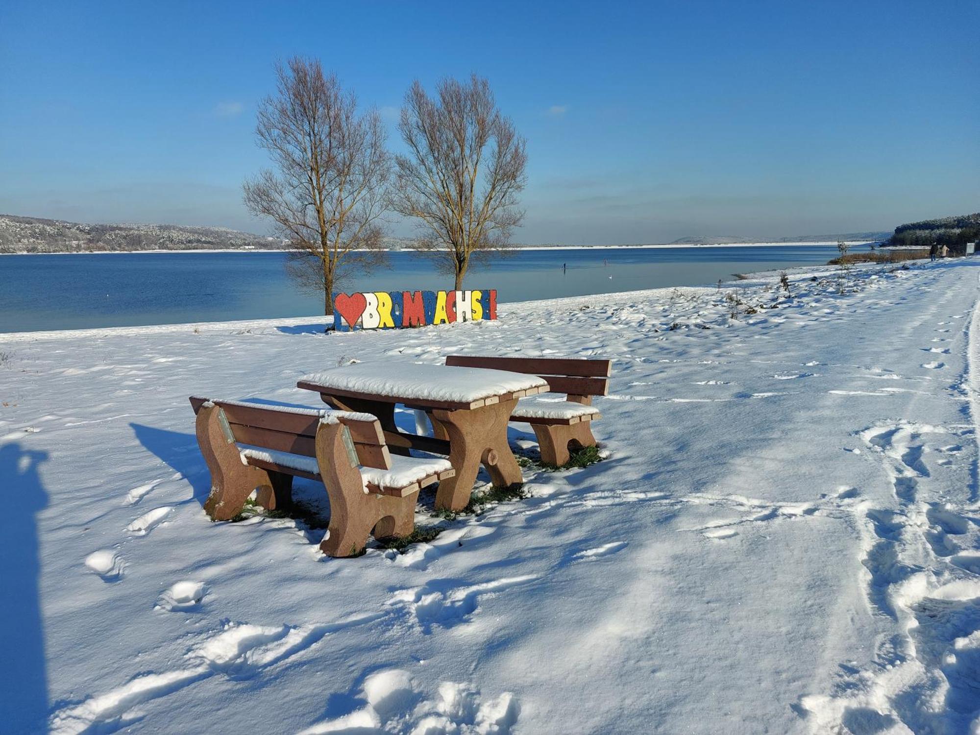 Ferienwohnung Brombachsee Ankerplatz Mit Sauna Bei Juliane Und Klaus 普莱因费尔德 外观 照片